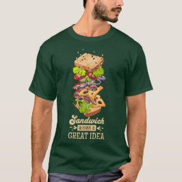 Camiseta Sandwich, siempre una gran idea