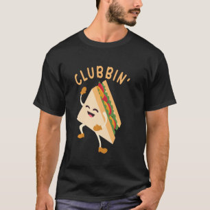Camiseta Sandwiches de Food Pun Clubbin