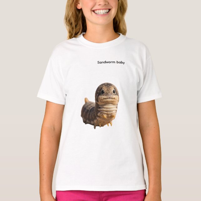 Camiseta sandworm baby (Anverso)