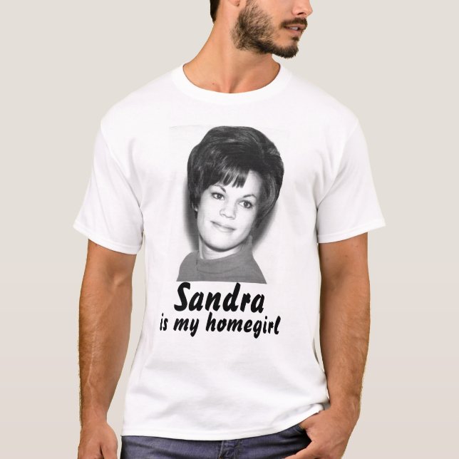 Camiseta sandy008, Sandra, es mi homegirl (Anverso)