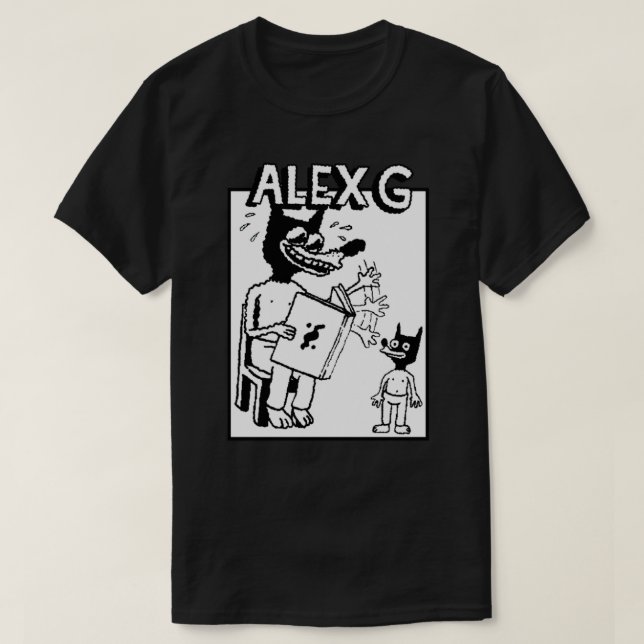 Camiseta (Sandy) Logo de Alex G Storytelling Essential Esse (Diseño del anverso)