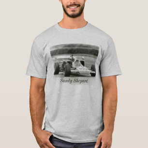Camiseta Sandy Shepard en el Shakedown de Snetterton