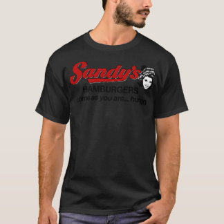 Camiseta Sandys Hamburgurgurgurgencias De Comida Rápida En