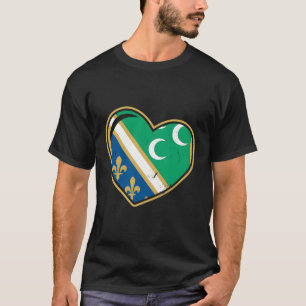 Camiseta Sandzak Sandzaklija Montenegro Sandzak Serbia Balk