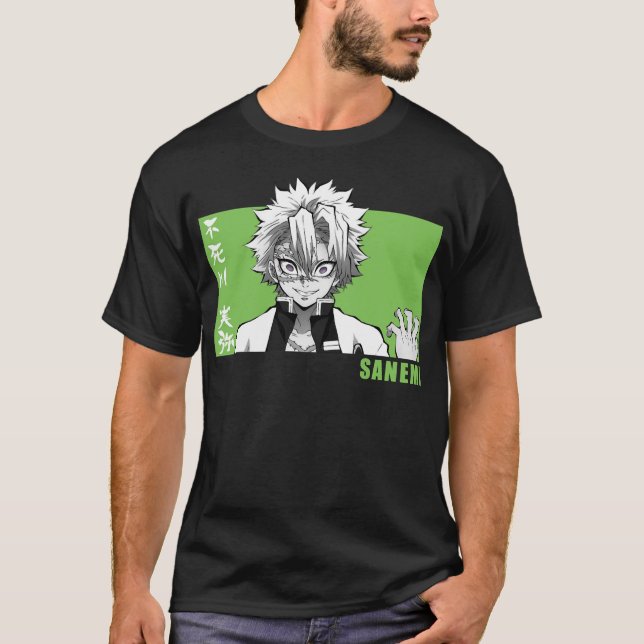 Camiseta Sanemi Shinazugawa T-Shirt (Anverso)