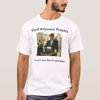 Camiseta sanford, dios contesta a rezos, no tendremos thi…