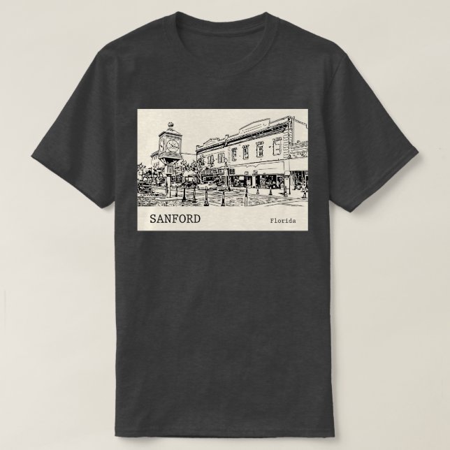 Camiseta Sanford Florida TShirt 1 (Diseño del anverso)