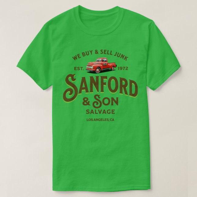 Camiseta Sanford Son Salvage Est 1972 (Diseño del anverso)