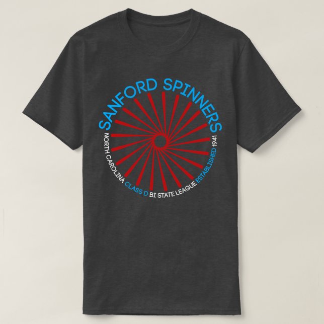 Camiseta Sanford Spinners (Diseño del anverso)