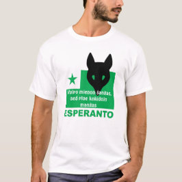 Camiseta Ŝanĝas del mienon del esperanto/"de Vulpo,… "