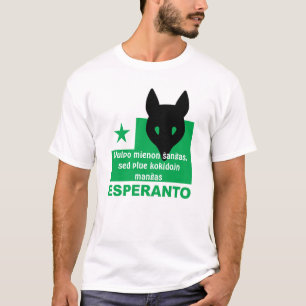 Camiseta Ŝanĝas del mienon del esperanto/"de Vulpo,… "