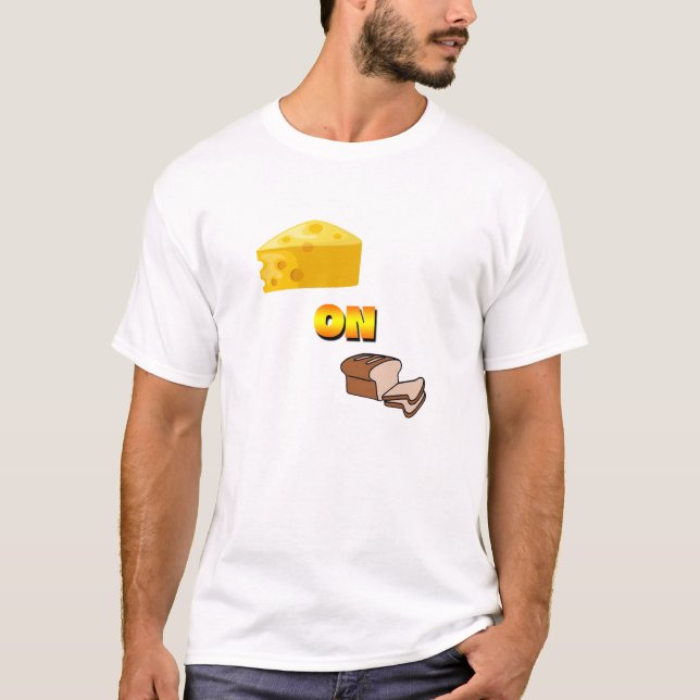 Camiseta Sangramos el queso de los hombres de soca en la ca (Anverso)