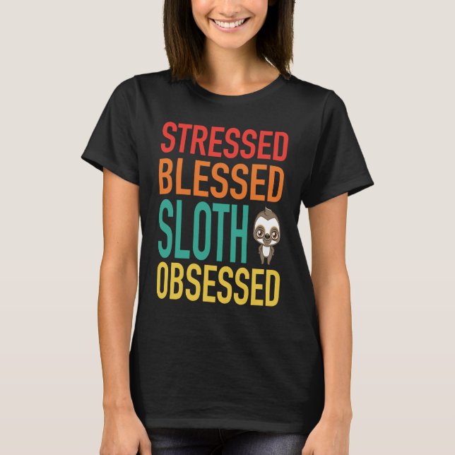 Camiseta Sangre bendita y obsesionada (Anverso)