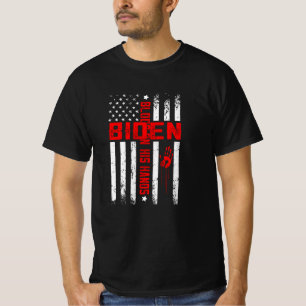 Camiseta Sangre de Biden en sus manos