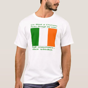Camiseta Sangre de Jefes Corre por Venas a Veces Whisky