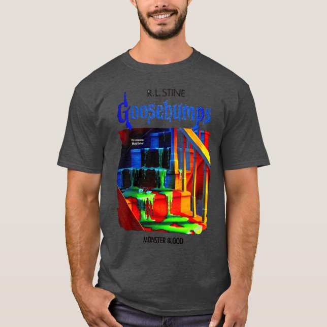 Camiseta Sangre de Monstruo de Escalofríos (Anverso)