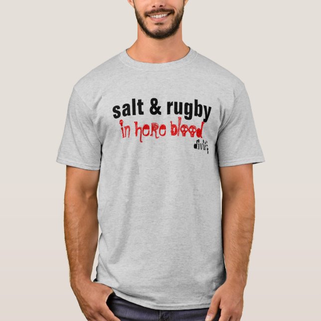 Camiseta Sangre del rugbi (Anverso)