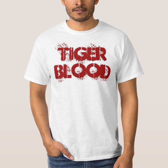 CAMISETA SANGRE DEL TIGRE (Anverso)