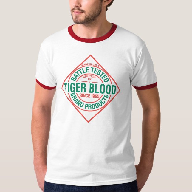 Camiseta Sangre del tigre (Anverso)