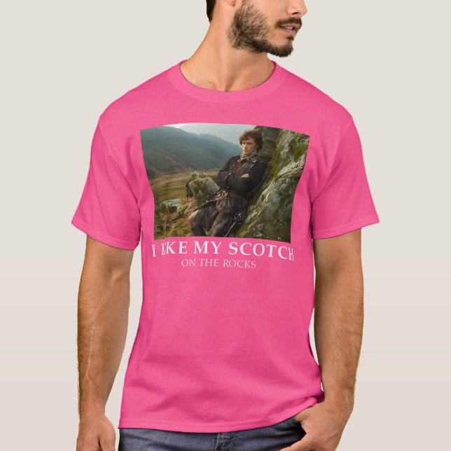 Camiseta Sangre En Las Rocas (Anverso)