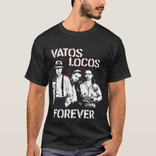 Camiseta Sangre En Vatos Locos De Salida De Sangre Para Sie