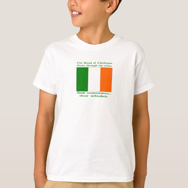 Camiseta Sangre irlandesa y Whiskey (Anverso)