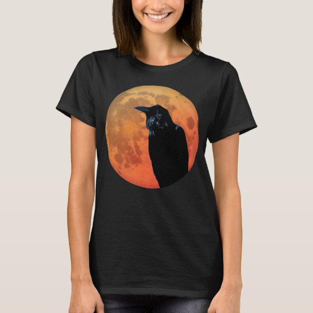 Camiseta Sangre Moon Raven (Anverso)