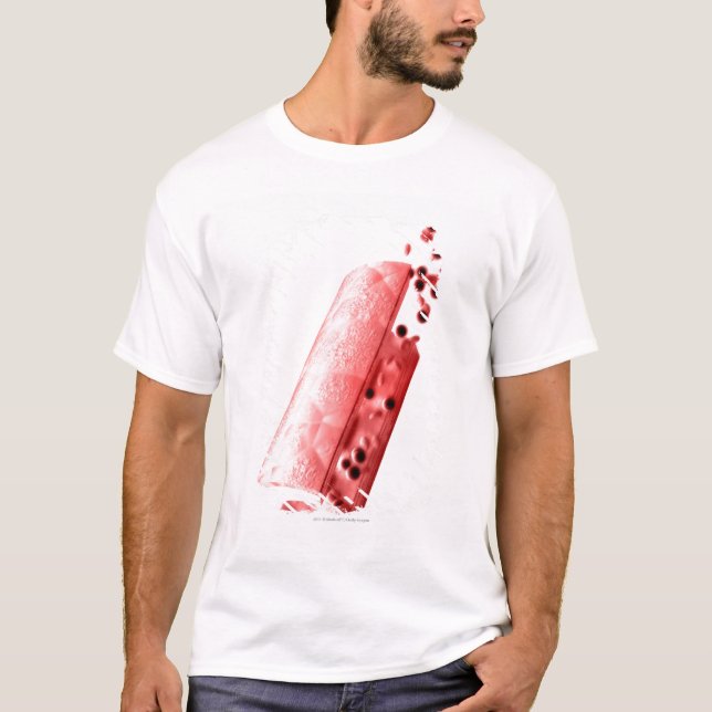 Camiseta Sangre que atraviesa una arteria (Anverso)