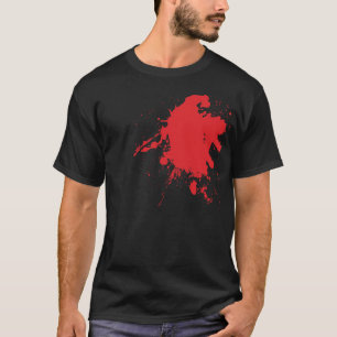 Camiseta Sangre Splat del corazón