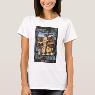 Camiseta Sangre Vintage Del Arte Religioso Redentor