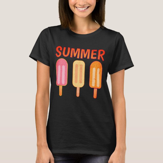 Camiseta Sangria Summer Popsicles   (Anverso)