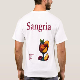Camiseta Sangria T-Shirt – Fruity Wine Cocktail