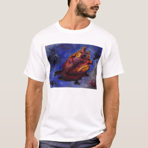 Camiseta sangrienta del corazón