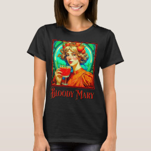 Camiseta Sangrienta María Art Nouveau
