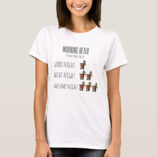Camiseta Sangrienta María bebiendo Meter Hang Por La Mañana