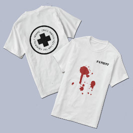Camiseta Sangriento paciente con demencia criminal