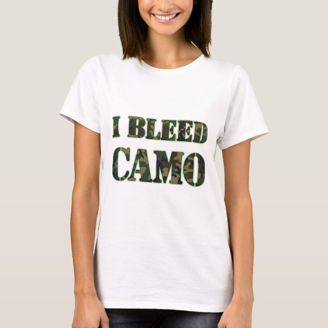 Camiseta Sangro camo (Anverso)