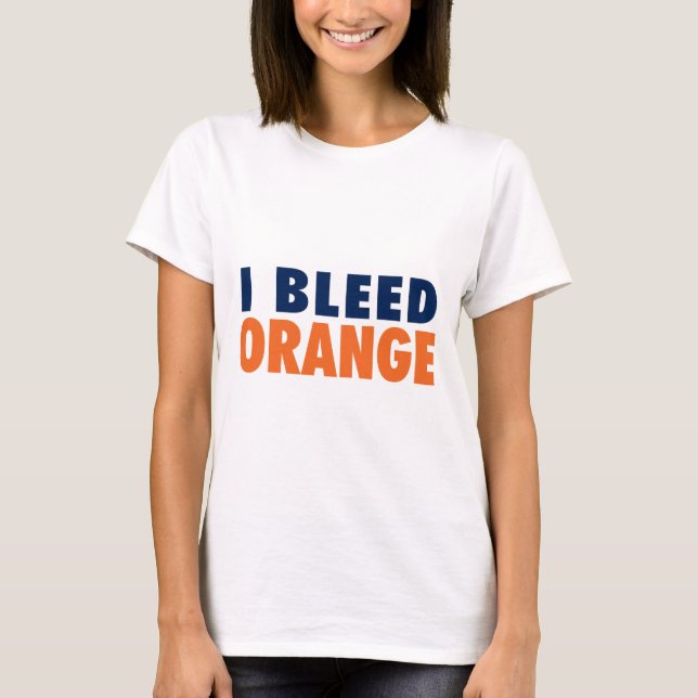 Camiseta Sangro el naranja (Anverso)