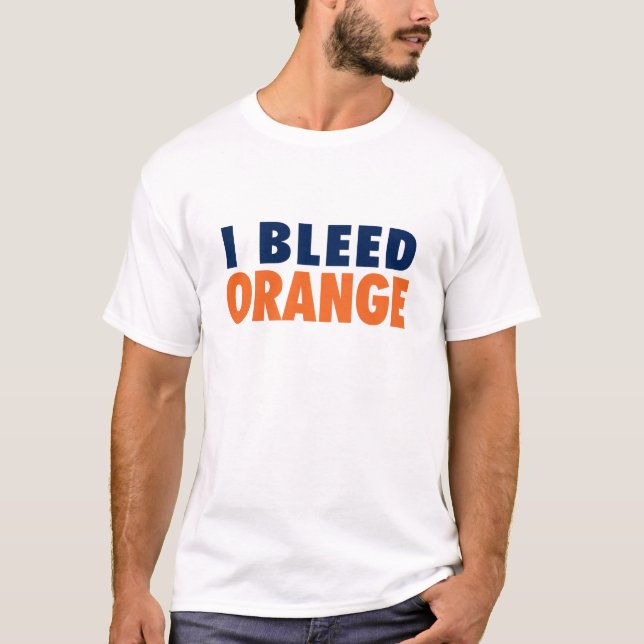 Camiseta Sangro el naranja (Anverso)