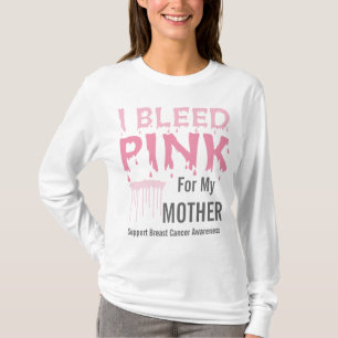 Camiseta Sangro el rosa para mi conciencia del cáncer de