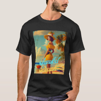 Camiseta Sanibel Beach Florida Parasdise Hermoso