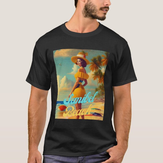 Camiseta Sanibel Beach Florida Parasdise Hermoso (Anverso)