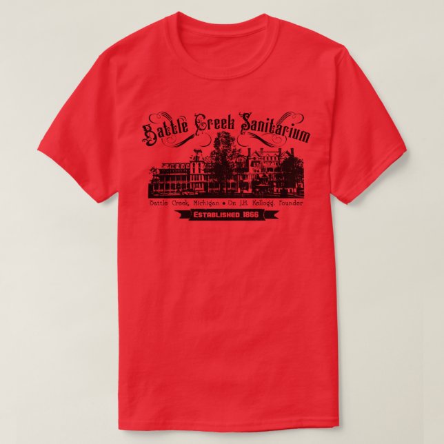 Camiseta Sanitario de Creek (Diseño del anverso)
