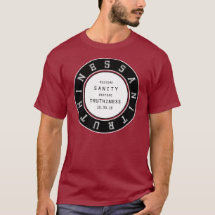 Camiseta Sanitruthiness - oscuridad