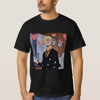 Camiseta Sanji love chibi
