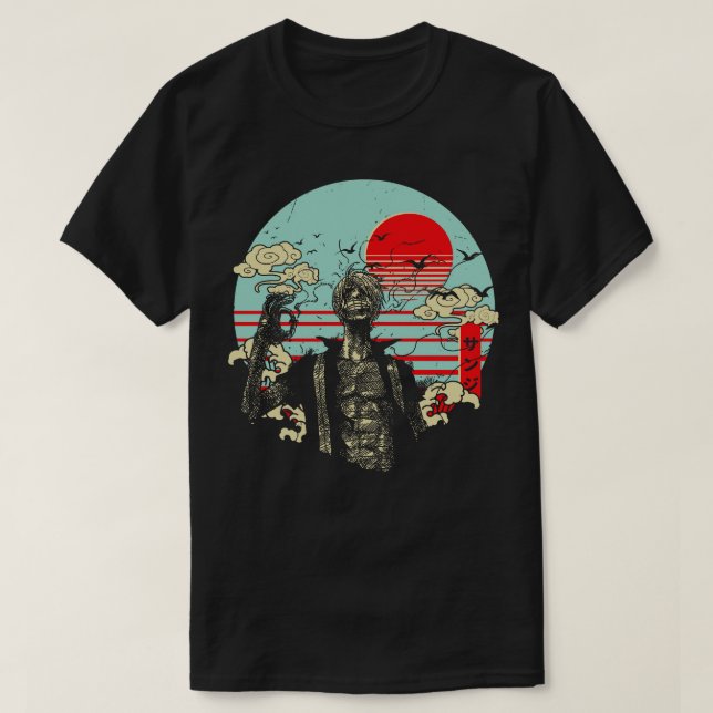 Camiseta Sanji Vinsmoke (Diseño del anverso)