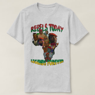 Camiseta Sankara, Traoré & Lumumba Pan African map T-Shirt