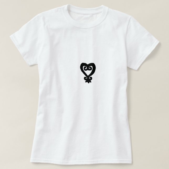 Camiseta Sankofa (Diseño del anverso)