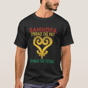 Camiseta Sankofa Abraza el Pasado por Juneteenth
