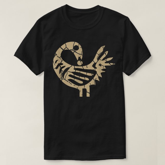 Camiseta Sankofa Bird African Bird Simple Pattern Juneteent (Diseño del anverso)